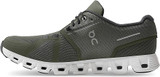 On Running Mens Cloud 5 Running Shoe - Olive Green White