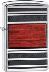 Zippo 250 Steel And Wood Lighter 28676