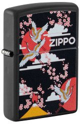 Zippo Japanese Kimono Design Pocket Lighter 48182