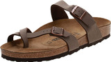 Birkenstock Mayari Birko-Flor Nubuck Birkibuc - Womens - Thong Sandals