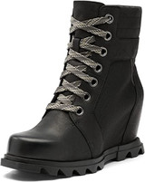 Sorel Womens Joan Of Arctic Wedge III Lexie Bootie - Black/Jet