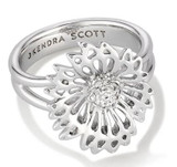 Kendra Scott Brielle Band Ring in Silver Size 5 9608853067