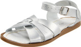 Salt Water Sandals by Hoy Shoe Original Sandal - Silver - Little Kid 1 - 812-SILVER-1