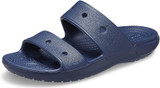 Crocs Unisex Classic Two-Strap Slide Sandals - Navy