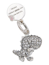 PANDORA Pave Dinosaur Dangle Charm - 798186CZ