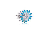 Pandora Blue Daisy Flower Charm 798775C01