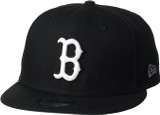 New Era Boston Redsox Black & White 9Fifty Snapback Adjustable Cap 11591077