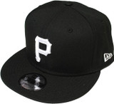 New Era 9Fifty MLB Pittsburgh Pirates Snapback Cap - Adjustable - Black & White 11591015