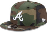 New Era 9Fifty MLB Atlanta Braves WDC Snapback 950 Cap - Adjustable - Camouflage 11941948