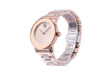 Movado Bold Ceramic Rose Gold-Tone Ladies Watch 3600799