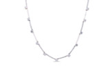 Pandora Sparkling Pave Collier Bars Necklace 390059C01-45