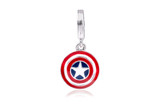 Pandora MARVEL x Pandora The Avengers Captain America Shield Dangle Charm 790780C01