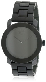 Movado Bold Large Black Polymer Mens Watch 3600047