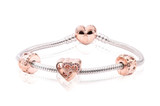 Pandora Intertwined Love Hearts Bracelet Gift Set B801628-19