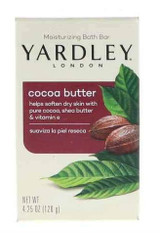 Yardley Moisturizing Bar Cocoa Butter 4 oz 4 pk B00JFH49J2