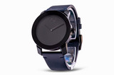Movado Bold Leather Mens Watch 3600583