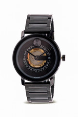 Movado Bold Evolution Black IP Mens Watch 3600677