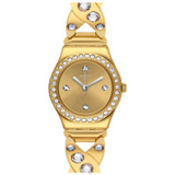 Swatch Goldy Ladies Watch YSG164G