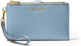 Michael Kors Double Zip Wristlet - Pale Blue 32T7GAFW4L-487