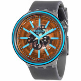 Swatch FIRE TASTE Silicone Unisex Watch SO27B112