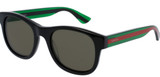 Gucci Black Square Mens Sunglasses - GG0003S-002