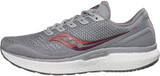 Saucony Mens Triumph 18 Road Running Shoe - Alloy/Red - 11 S20595-30-11