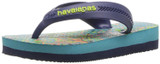 Havaianas Kids Max Trend Sandal Blue/Navy Blue Flip Flop - 33/34 BR 4132589-245-3/4Y