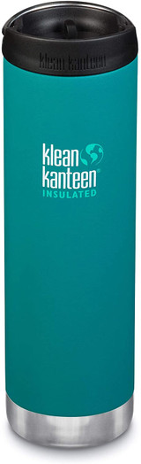 Klean Kanteen TKWide 16oz (w/ Cafe Cap) - Emerald Bay - 1 EA 1005679