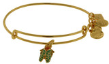 Alex and Ani Cicada Beetle Charm Bangle Bracelet - Shiny Gold Finish - CBD16CAYG