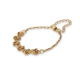 Alex and Ani Knot Magnetic Bracelet - Gold Finish - V18MB23RG