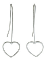 Hanging Heart Earrings - JE181883