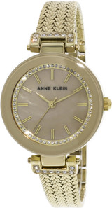 Anne Klein Gold-Tone Ladies Watch AK-1906TMGB