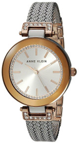 Anne Klein Gold-Tone Ladies Watch AK-1907SVRT