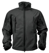 Rothco Special Ops Softshell Jacket - Black - Small - 9767-BLACK-S