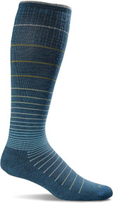 Sockwell Womens Circulator Graduated Compression Socks - Small/Medium (4-7.5) - Teal SW1W-480-TEAL-S-M