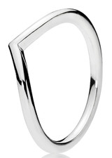 PANDORA Polished Wishbone Ring 196314-54