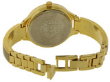 Anne Klein Gold-Tone With Ceramic Ladies Watch AK-2702TNGB