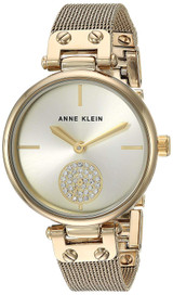 Anne Klein Gold-Tone Ladies Watch AK-3000CHGB