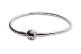 PANDORA Smooth Silver Clasp Bracelet - 590728-19