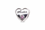 Pandora Sisters Love Charm - 791946PCZ