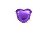 Pandora Colours Metallic Purple Heart Charm - 799291C01