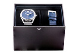 Emporio Armani Stainless Steel Mesh Mens Watch and Interchangeable Strap AR80054