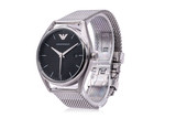 Emporio Armani Stainless Steel Mesh Mens Watch and Interchangeable Strap AR80055