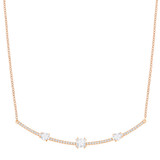 Swarovski Gray Necklace - White - 5290962