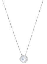 Swarovski Lattitude Pendant - White - Rhodium Plating - 5430363