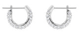 Swarovski Stone Pierced Hoop Earrings - 5446004