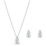 Swarovski Attract Pear Set 5569174