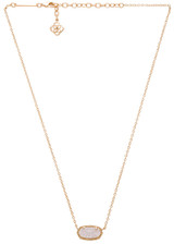 Kendra Scott Elisa Rose Gold Pendant Necklace - 4217713833
