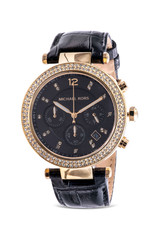 Michael Kors Parker Chronograph Leather Ladies Watch MK6984