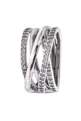 Pandora Sparkling & Polished Lines Ring 190919CZ-58